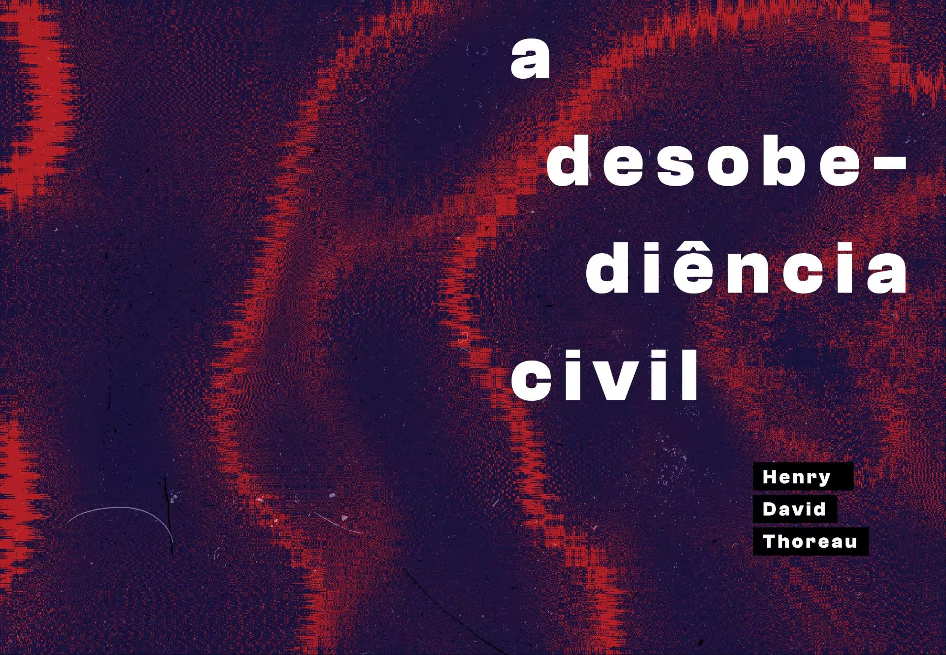 Henry Thoreau - Desobediência Civil — illustration by Marcius Cavalcanti