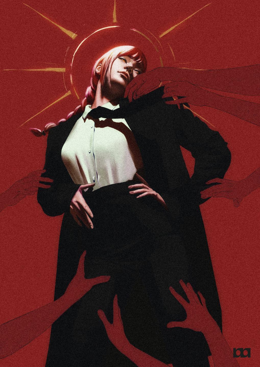Makima — illustration by Marcius Cavalcanti