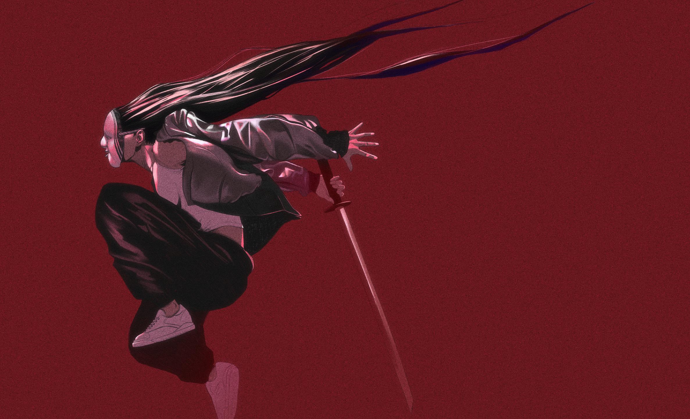 Modern Ronin — illustration by Marcius Cavalcanti