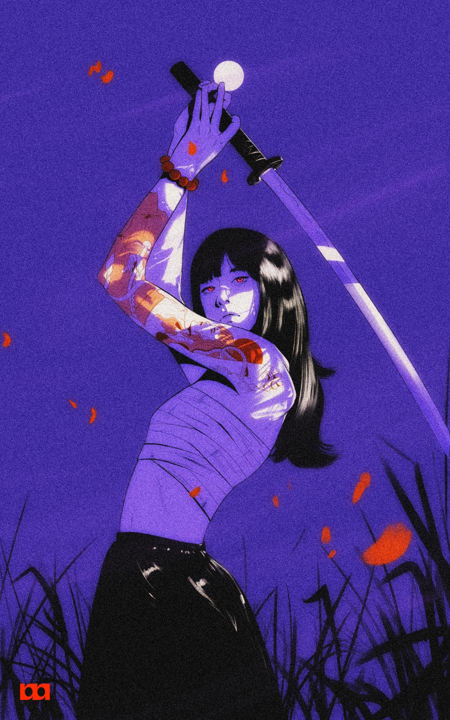 The Ronin — illustration by Marcius Cavalcanti
