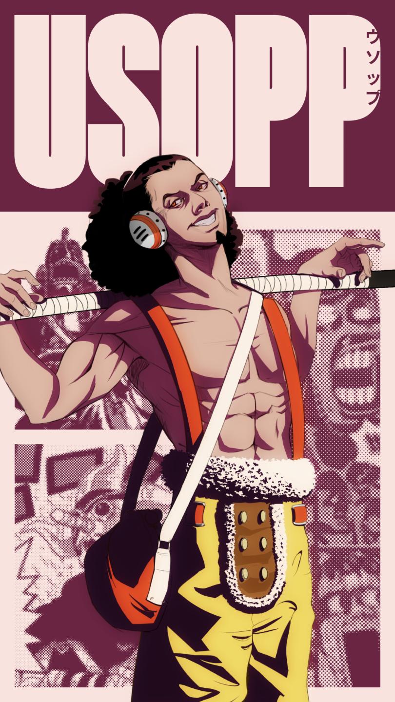 Usopp — illustration by Marcius Cavalcanti
